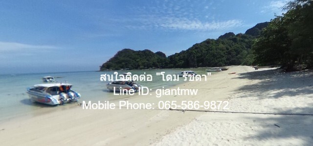 ขายที่ดินเปล่า “เกาะพีพี จ.กระบี่” เนื้อที่ 168 ตร.ว. (น.ส.4 จ), 5 ล้านบาท  รูปที่ 1