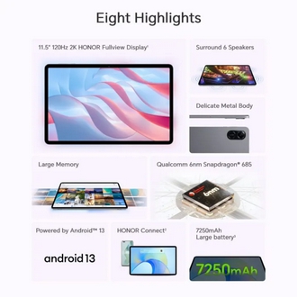 **สินค้าพร้อมส่ง** แท็บเล็ต tablet HONOR pad X9 TABLET ขนาดหน้าจอ 11.5