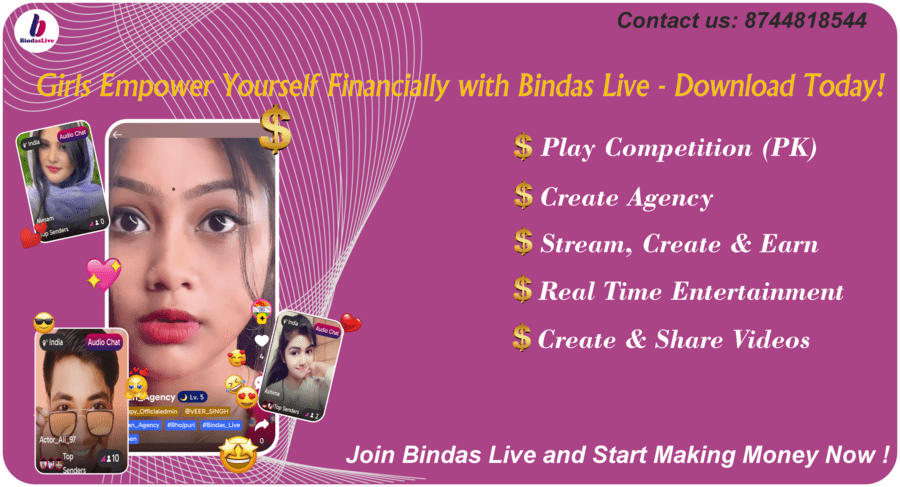 Transform Your Creativity into Money with Bindas Live App | Empowering Girls to Create, Stream, and Earn รูปที่ 1