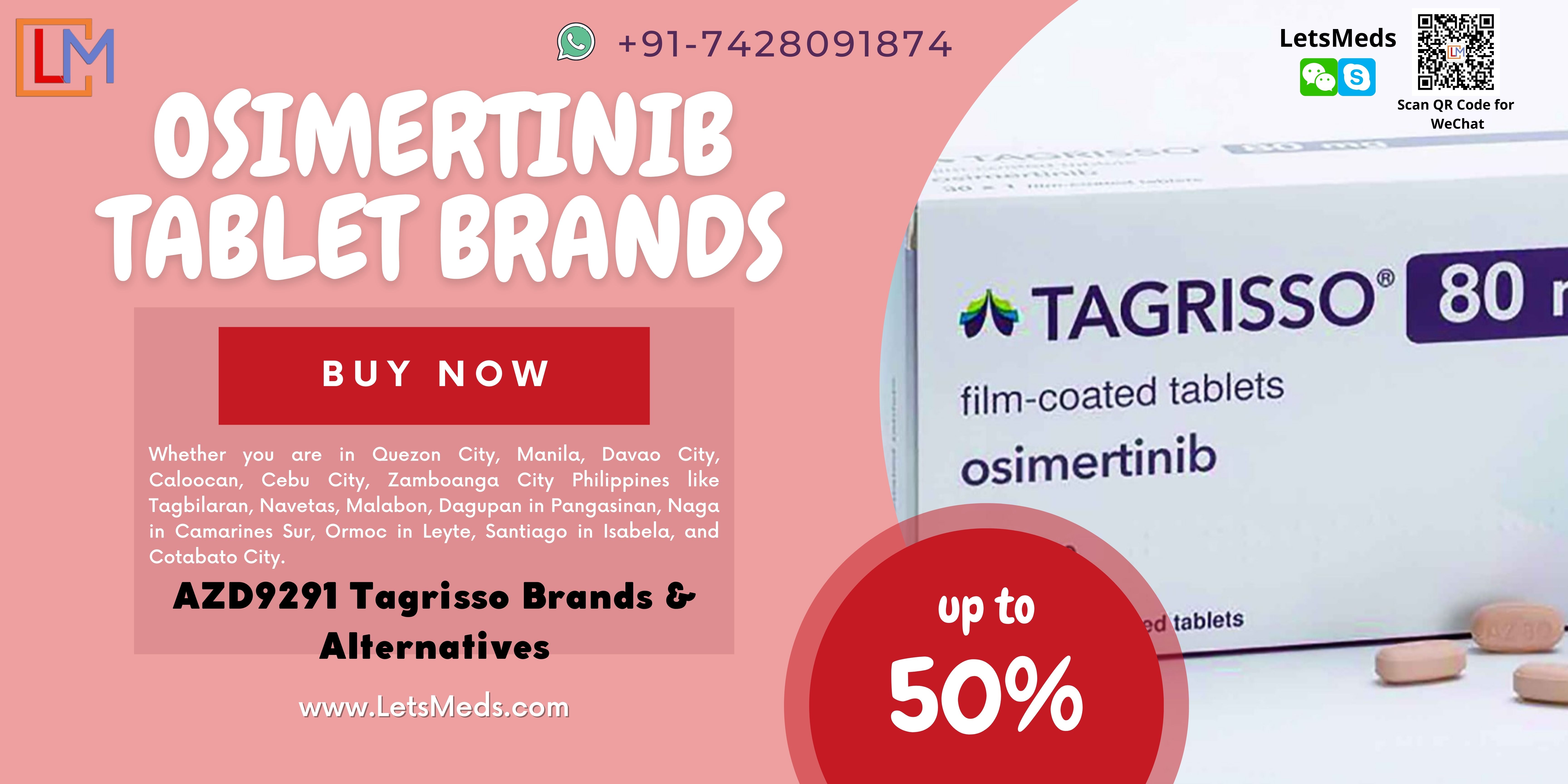 Osimertinib Tablet Brands Tagrisso 80 mg Price Philippines รูปที่ 1