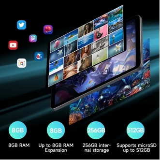 Alldocube iPlay 50 mini Pro แท็บเล็ต Android 13 หน้าจอ 8.4 นิ้ว HelioG99 Ram 8 Storage 256GB รูปที่ 4