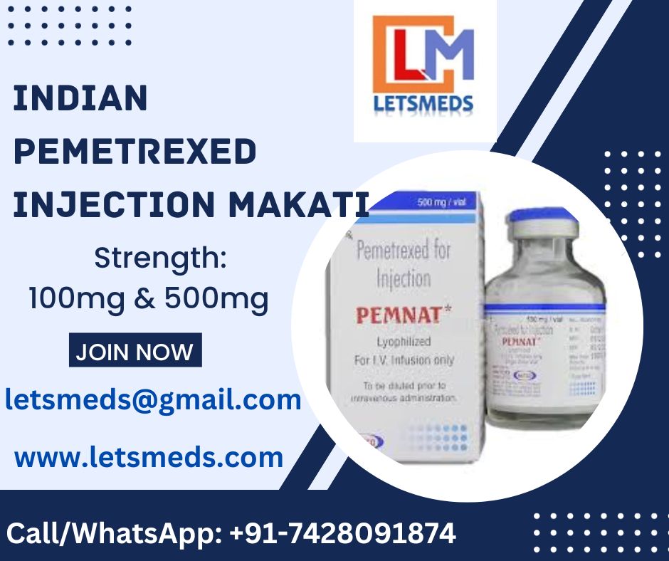 Buy Generic Pemetrexed 100mg Injection Online Cost Manila Philippines รูปที่ 1