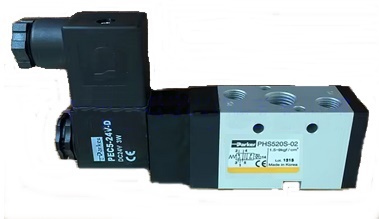 PHS510S-6-220V-D Parker Solenoid valve 5/2 size 1/8