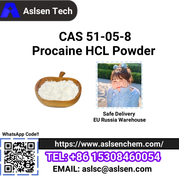 Procaine HCL Powder CAS 51-05-8 Local Anesthesia with Stock APIs รูปที่ 1