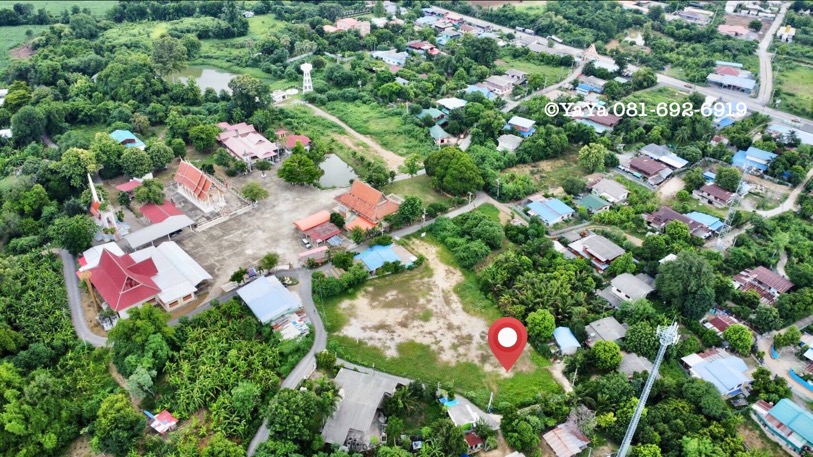 ที่ดิน แบ่งขาย 100 ตร.ว. ชุมชนวัดสูงยาง ต.บ้านแก้ง อ.เฉลิมพระเกียรติ จ.สระบุรี  รูปที่ 1