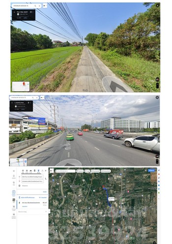 ขายที่ดิน596.8 ตารางวา ถนนเลียบคลองเปรมประชากร ซอยแจ่มสุข ต.สวนพริกไทย อ.เมือง จ.ปทุมธานี   รูปที่ 1