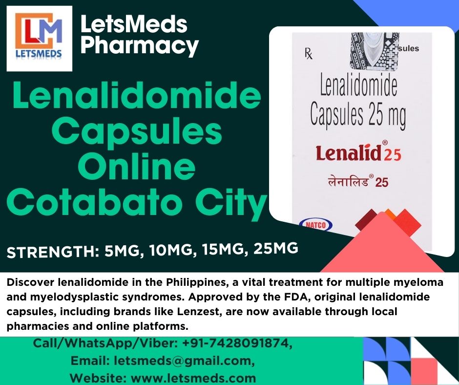 Buy Indian Lenalidomide Capsules Affordable Price Davao City Philippines รูปที่ 1