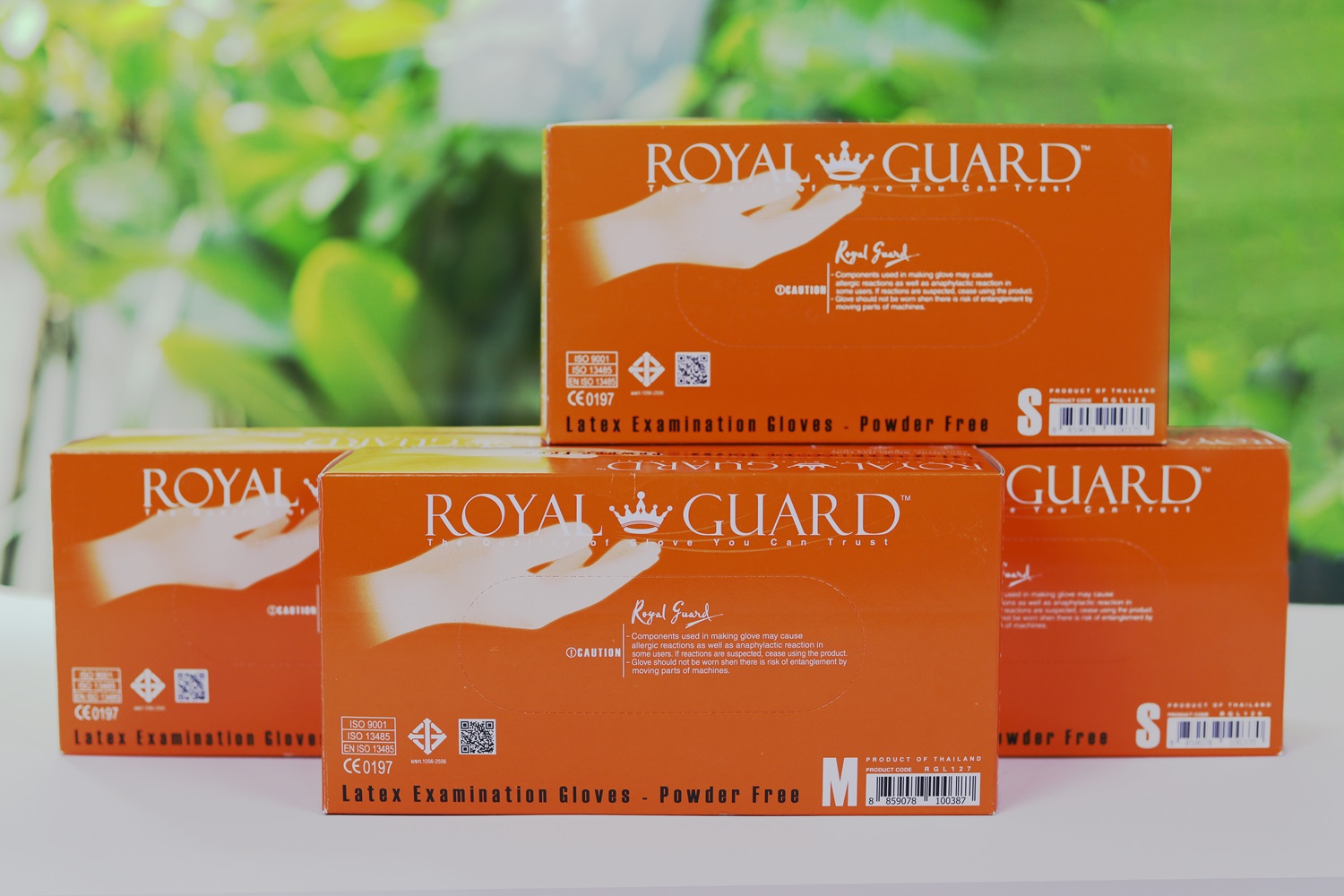 TM แนะนำถุงมือยางธรรมชาติยี่ห้อ ROYAL GUARD รูปที่ 1