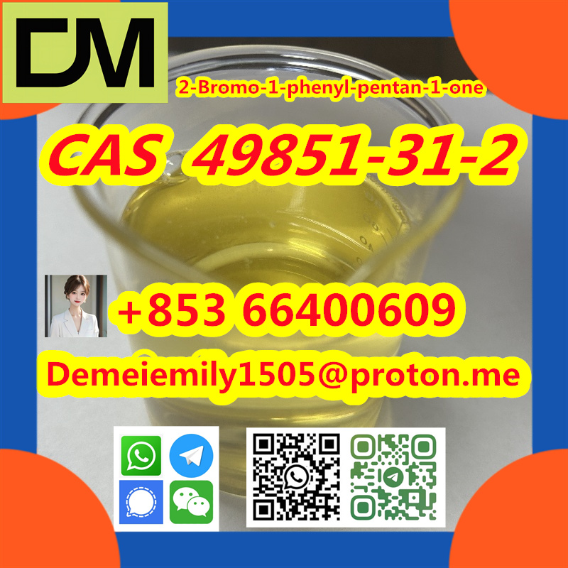CAS 49851-31-2  2-Bromo-1-phenyl-pentan-1-one high purity รูปที่ 5