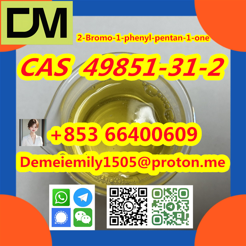 CAS 49851-31-2  2-Bromo-1-phenyl-pentan-1-one high purity รูปที่ 6