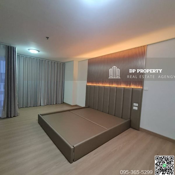 ขายห้องชุด คอนโด คอมมอนเวลธ์ ปิ่นเกล้า ติดรถไฟฟ้า MRTบางยี่ขัน ห้องมุม ชั้น 10 รีโนเวทใหม่ สวยงาม โทร 095-3655299 รูปที่ 3