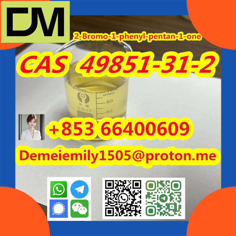 CAS 49851-31-2  2-Bromo-1-phenyl-pentan-1-one high purity รูปที่ 7