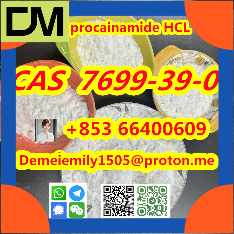 CAS 7699-39-0 procainamide hydrochloride from China Factory Supply Hot Selling High Purity High Quality Best Price safe delivery. รูปที่ 1