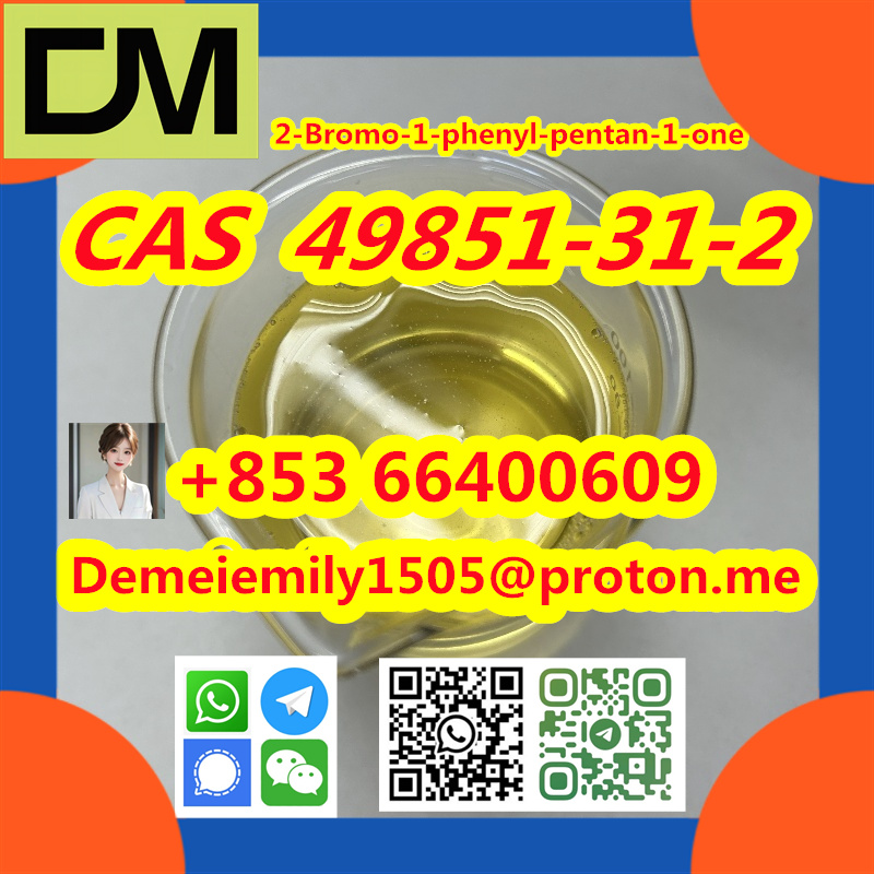 CAS 49851-31-2  2-Bromo-1-phenyl-pentan-1-one high purity รูปที่ 3