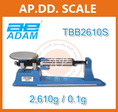 เครื่องชั่งแมคคานิกส์ Triple Beam ยี่ห้อ ADAM รุ่น TBB Series พิกัด 2610 กรัม ค่าละเอียด ขีดละ 0.1 กรัม