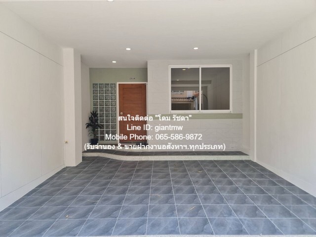 Townhouse ขายทาวน์โฮม 3 ชั้น (รีโนเวทแล้ว) ม.ทรัพย์หมื่นแสน ซ.นวลจันทร์ 36 4นอน พท. 20 ตารางวา 3500000 THB ไม่ไกลจาก สถานีรถไฟฟ้าสีชมพู รามอินทรา กม.6, โรงเรียนนวมินทร์ราชูทิศ และตลาดนัดเลียบทางด่วน น่าอยู่ รูปที่ 1