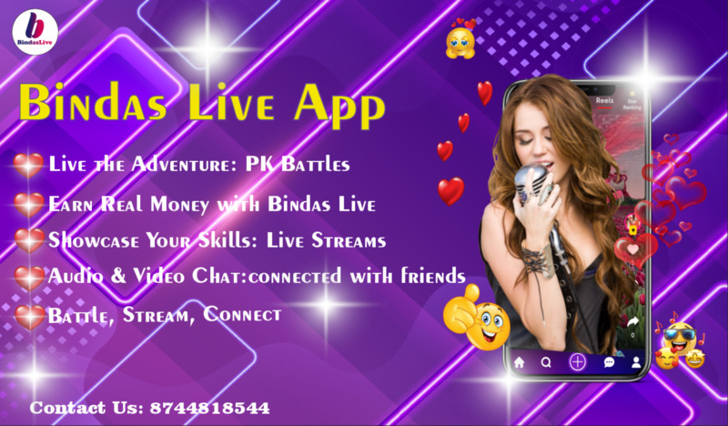 Experience Bindas Live: PK Battles, Live Streaming, and Cash Rewards! รูปที่ 1