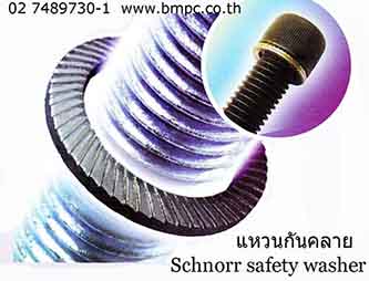 Vent screw and dipstrick, Vent screw with check valve and dipstrick, Schnorr Disc spring รูปที่ 1