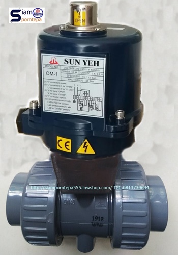 OM1-220V Sunyeh Electric Actuator OM1 หัวขับไฟฟ้า 220V จากอิตาลี  รูปที่ 1