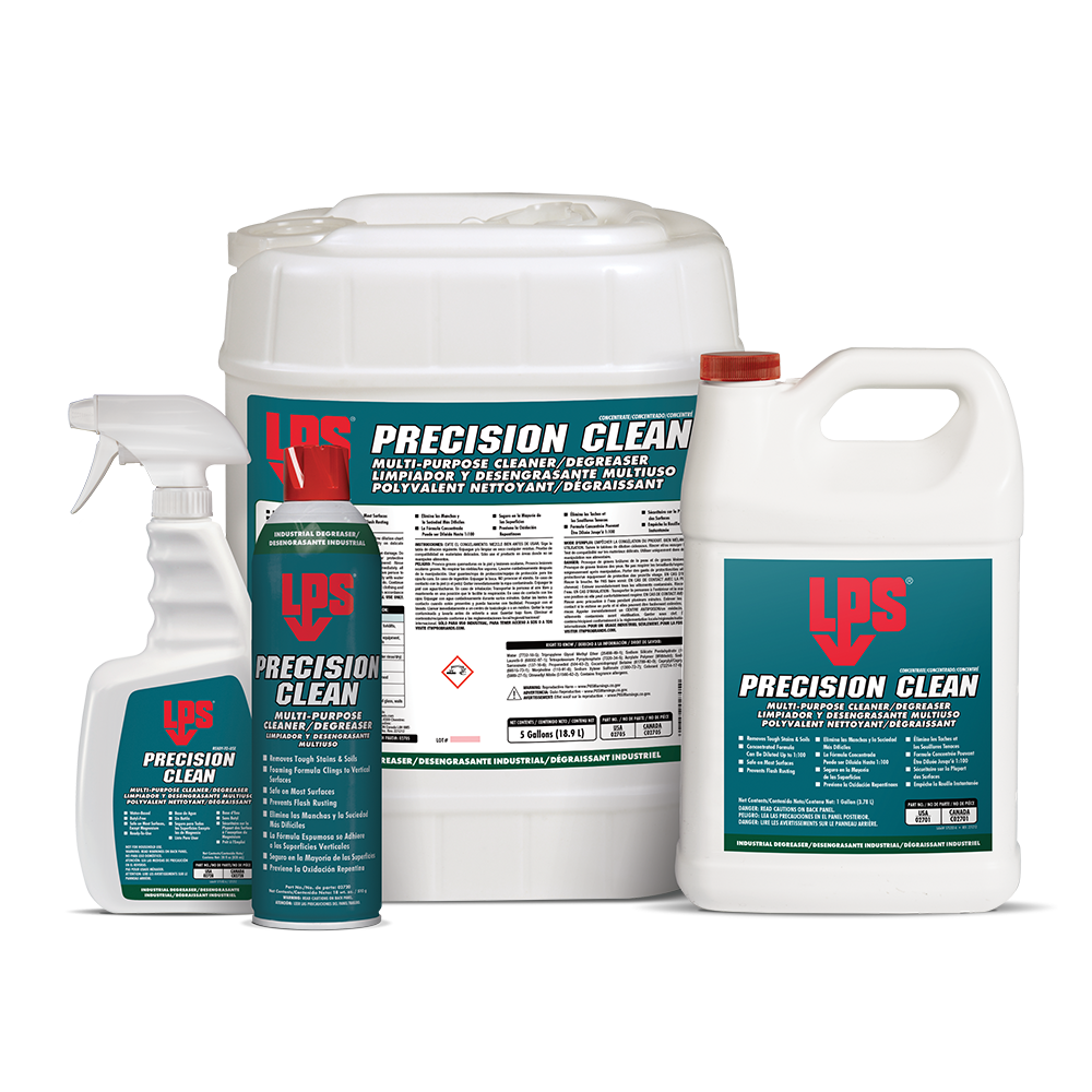 LPS Precision Clean  น้ำยาทำความสะอาดคราบน้ำมันจาระบี (สูตรน้ำ)  รูปที่ 1