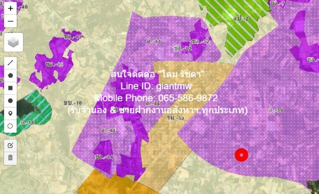 ขายที่ดินเปล่า ต.บ่อวิน อ.ศรีราชา จ.ชลบุรี “ผังสีม่วงลาย: 9-1-21.8 ไร่” ห่างทางหลวงหมายเลข 331 เพียง 3.5 กม., ราคา 26,052,600 บาท รูปที่ 1
