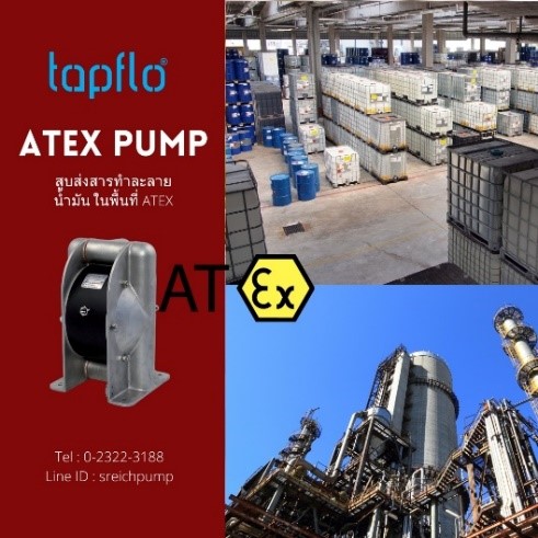 เอส ไรคส์ จำหน่ายปั๊มสูบส่งสารเคมี มาตรฐาน ATEX   รูปที่ 1