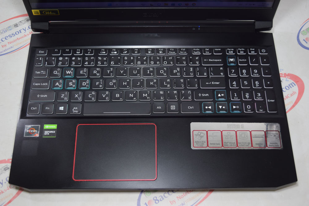 ขาย Gaming Acer Nitro 5 จอ 15.6” 144Hz ซีพียู Ryzen 5 การ์ดจอ GTX 1650 Ti 4GB รูปที่ 5