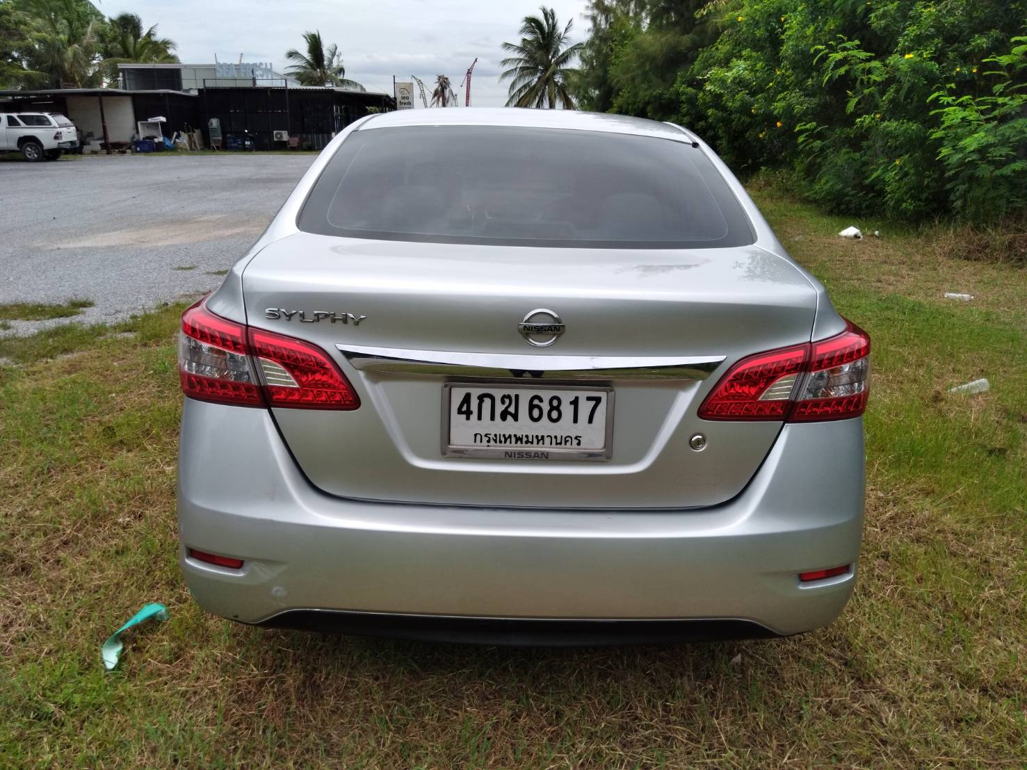 NISSAN SYLPHY 2012 สีเทา รูปที่ 1