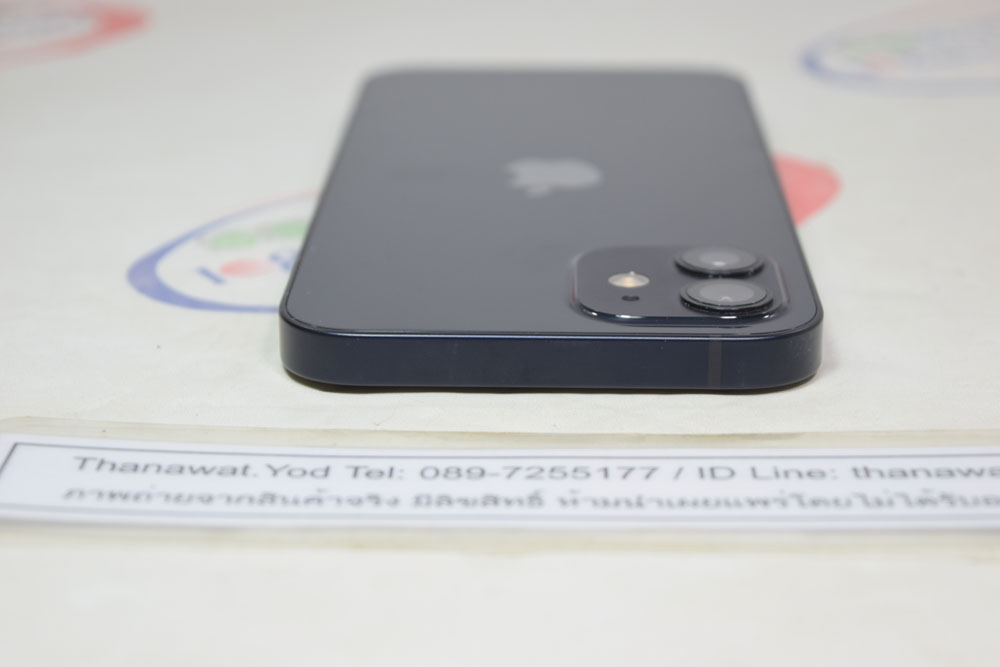 ขาย iPhone 12 64GB Black ศูนย์ไทย TH  เครื่องสวย ไม่เคยซ่อม แบตดี ขายด่วน รูปที่ 6