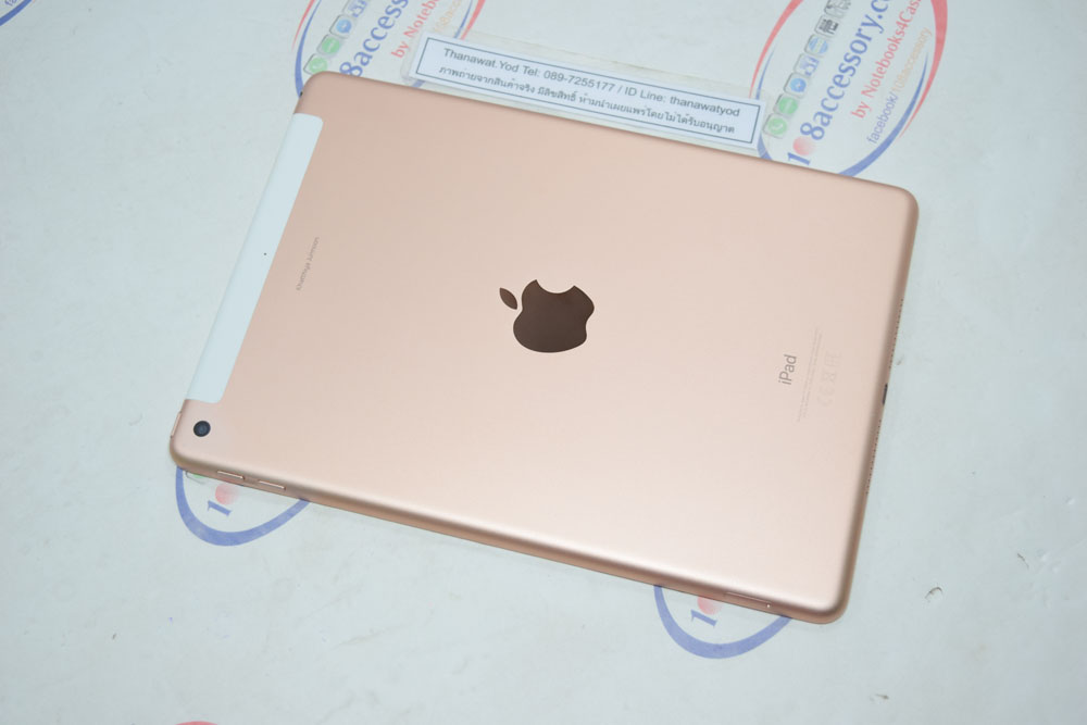 ขาย iPad Gen 6 128GB Wifi+Cellular Gold ใส่ซิมได้ โมเดล TH แบต 88%  รูปที่ 3