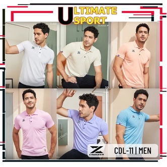 ใหม่ล่าสุด!! เสื้อโปโลคอปกผู้ชาย CADENZA (คาเดนซ่า) รุ่น CDL-11 MEN ผ้า Micro polyester 100% ใส่บาย สีเหลือง/ฟ้า/ชมพู/ส้ม/ขาว/เขียว/ครีม รูปที่ 1