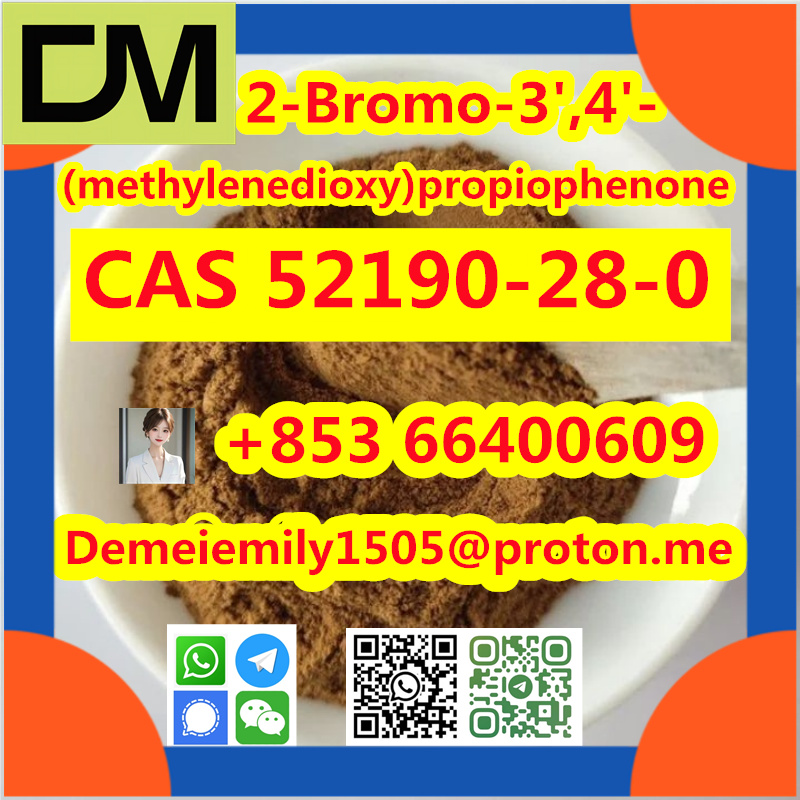 CAS 52190-28-0 2-Bromo-3',4'-(methylenedioxy)propiophenone China factory sales low price high purity good quality hot selling safe delivery fast deliverty รูปที่ 3