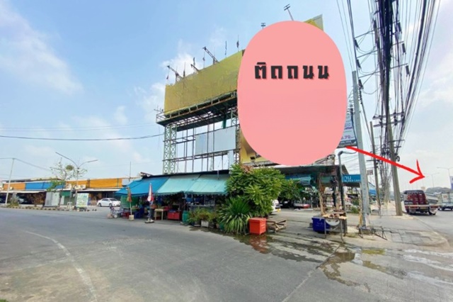 MRT รถไฟฟ้าสายสีส้ม ถนนกว้าง 30เมตร รถใหญ่เข้าได้ อาคารพาณิชย์ ให้เช่า ทำเลดี  ติดถนนรามอินทรา สุวินทวงศ์ 0.8 กม. มีนบุรี  46 ตรม.  1ชั้น  รูปที่ 1