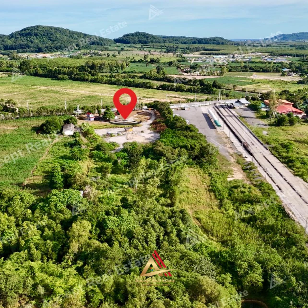 ขายที่ดิน ภทบ.5 ติดถนน สำนักท้อน บ้านฉาง ที่สวยตามหลักฮวงจุ้ย ตกองศา ร่ำรวยมั่นคง  รูปที่ 4
