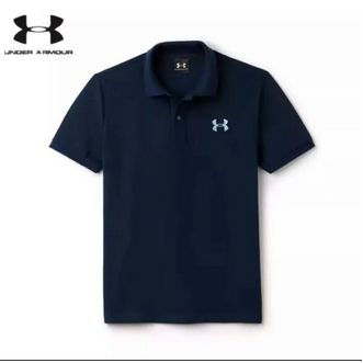 เสื้อโปโลชาย (Under Armour) แขนสั้น คอปก เสื้อยืด ผ้าคอตตอนคุณภาพดี สวมใส่สบาย ดีไซน์เยี่ยม ผ้าคอตตอน 100% ที่ไม่มีใครเทียบ (รับประกัน) รูปที่ 1