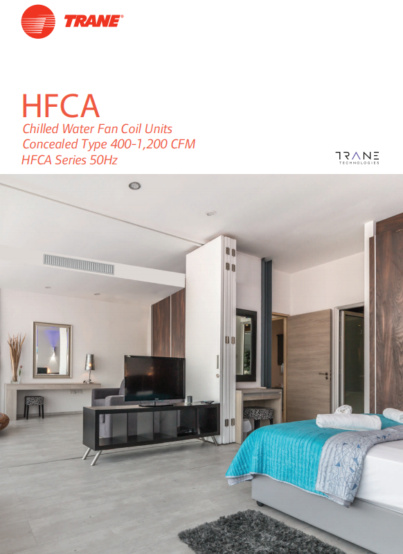TRANEเครื่องปรับอากาศ18000บีทียูCHILLEDWATERFANCOILUNITแบบซ่อนในฝ้าHFCA SERIESแท้ๆ100%PREORDERฟรีSOUNDBARลำโพงบูลทูธพกพา รูปที่ 7