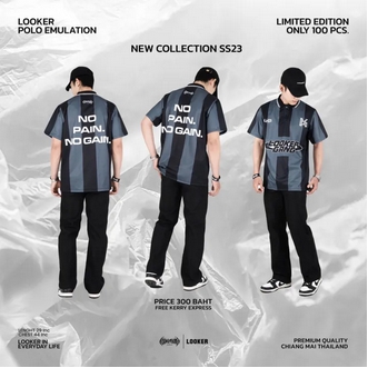 LOOKER- POLO EMULATION เสื้อโปโล New Collection รูปที่ 1