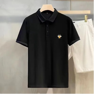 เสื้อโปโลผู้ชาย M-4XL ปกใหม่ฤดูร้อนผู้ชายแขนสั้นลำลองกีฬาแขนสั้น เสื้อโปโลชาย เสื้อคอปก รูปที่ 3