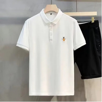 เสื้อโปโลผู้ชาย M-4XL ปกใหม่ฤดูร้อนผู้ชายแขนสั้นลำลองกีฬาแขนสั้น เสื้อโปโลชาย เสื้อคอปก รูปที่ 4