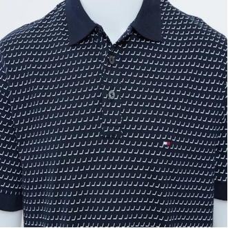 Tommy Hilfiger เสื้อโปโลแขนสั้นผู้ชาย รุ่น 78J8154 FAP - สีกรมท่า รูปที่ 3