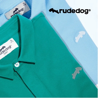 Rudedog By Hashtag เสื้อโปโล (ปรับไซส์ใหญ่ขึ้น) ทรงผู้ชาย รุ่น FISHBONE สินค้าลิขสิทธิ์แท้ รูปที่ 4