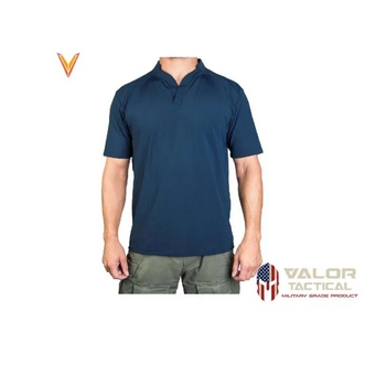 Velocity Systems - BOSS Rugby Shirt [NAVY BLUE] เสื้อยืดชาย สีน้ำเงิน โปโล ใส่เที่ยว ใส่นอน ออกกำลังกาย ผ้าระบายอากาศ รูปที่ 3