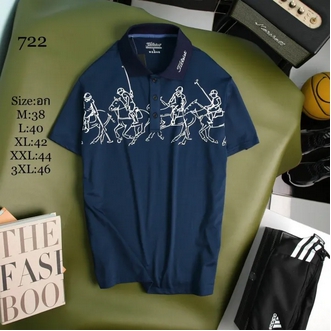เสื้อคอปกผู้ชาย เสื้อโปโลผู้ชาย เสื้อกีฬาผู้ชาย เสื้อแลนด์กอล์ฟผู้ชายมาใหม่ สินค้าพร้อมจัดส่ง งานเกรดเอ รูปที่ 5