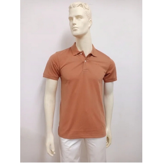 Alain Delon Polo เสื้อโปโล สีพื้น ผู้ชาย ไม่มีกระเป๋า รุ่น SSK014-1 ( มี 14 สี ) รูปที่ 3