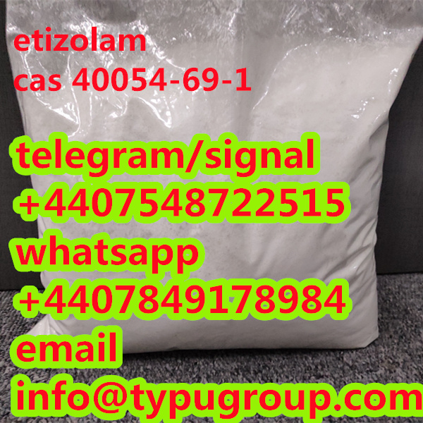 pure chemical etizolam cas 40054-69-1 telegram/signal:+4407548722515 รูปที่ 1