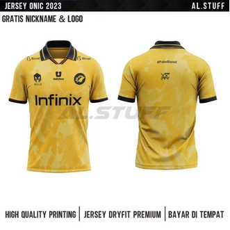 Jersey ONIC 2023 Special MPL S11 FREE CUSTOM NICKNAME รูปที่ 5