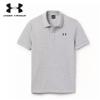 เสื้อโปโลชาย (Under Armour) แขนสั้น คอปก เสื้อยืด ผ้าคอตตอนคุณภาพดี สวมใส่สบาย ดีไซน์เยี่ยม ผ้าคอตตอน 100% ที่ไม่มีใครเทียบ (รับประกัน) รูปที่ 4