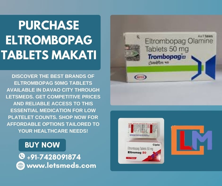 Eltrombopag 50mg Tablets Price Manila Philippines: Order Easily with LetsMeds รูปที่ 1