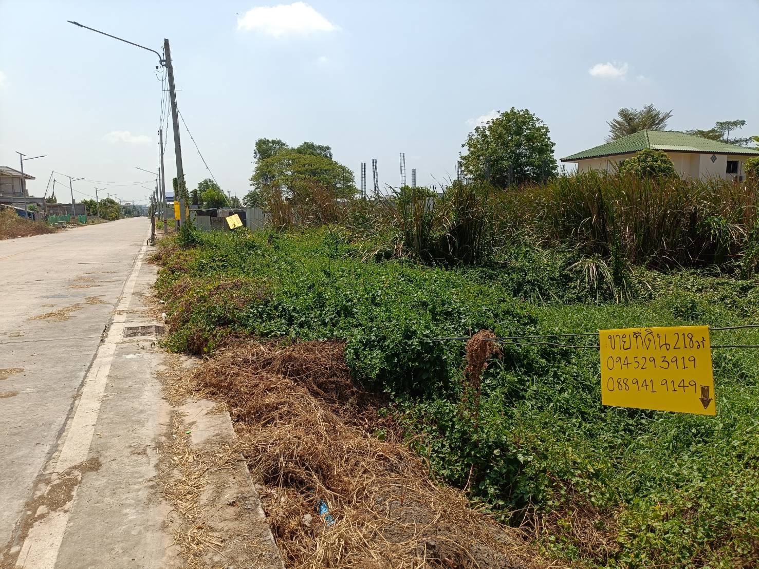 ขายที่ดินเปล่า 218 ตรว. ซอย เทพกุญชร 3 *** ปทุมธานี แปลงสวย ทรงสี่เหลี่ยมผืนผ้า เหมาะซื้อไว้เพื่อการลงทุน, ทำคลังสินค้า, บ้านพักอาศัย รูปที่ 1