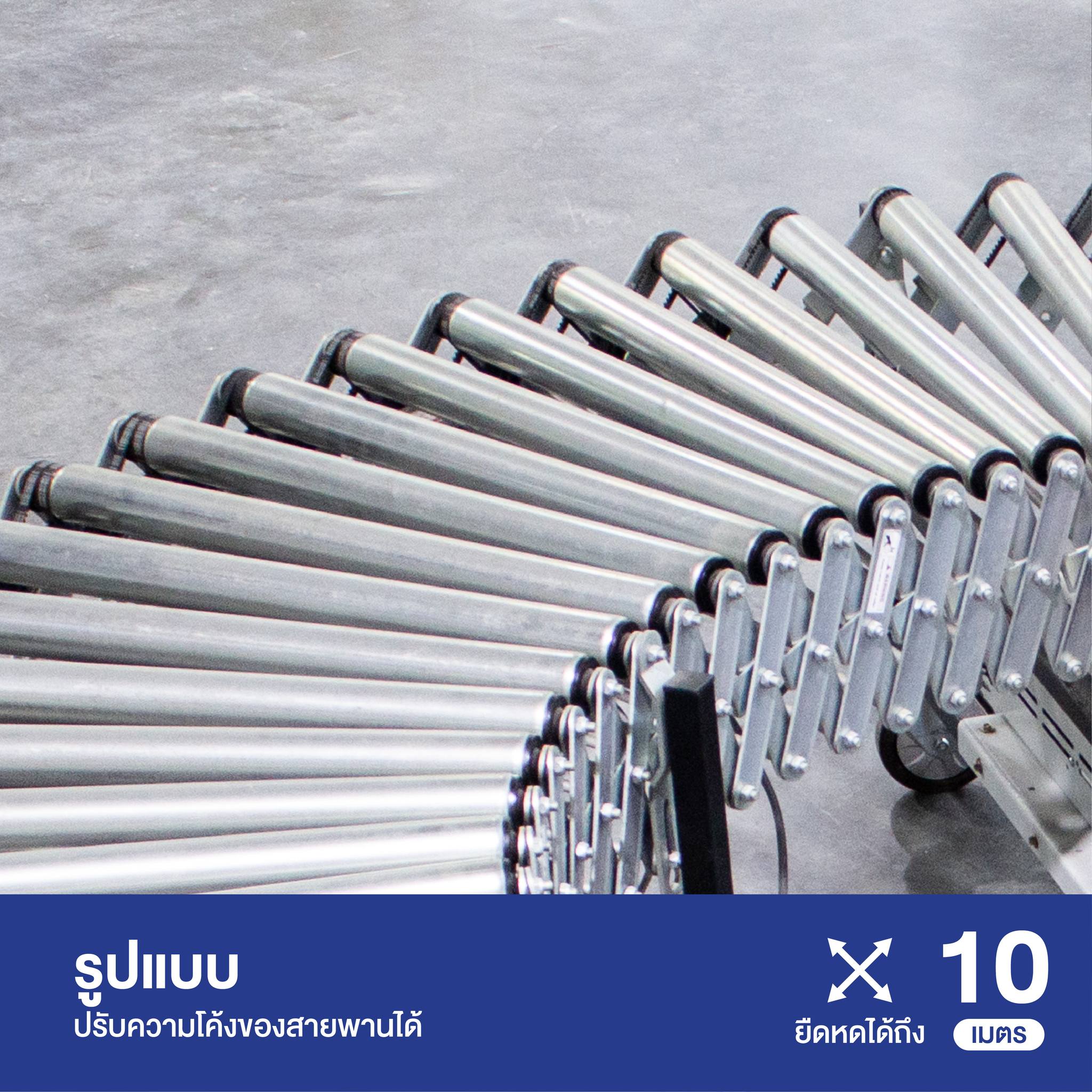 Flexible roller conveyor รูปที่ 3